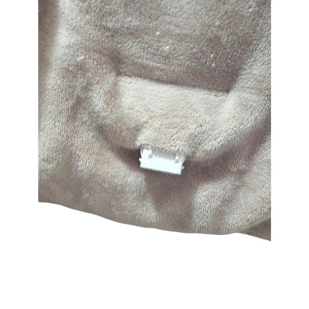 SUNBEAM! SNUGGLY DUSTY PINK PLUSH ELECTRIC WARMER BLANKET W/REMOTE! 52